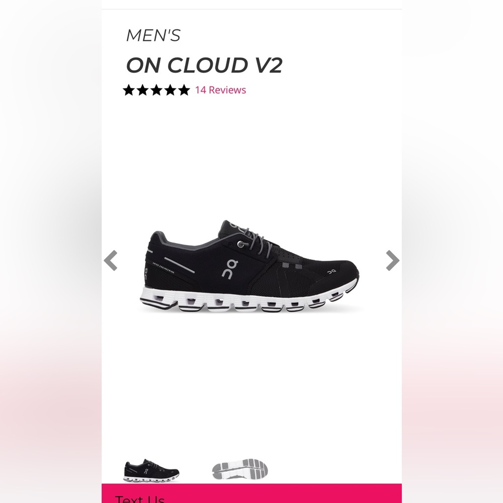Men’s OnCloud 2 size 10.5 Sneakers